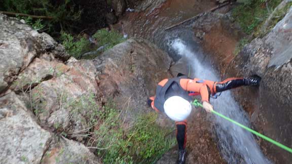 barranquismo torrent de la corba