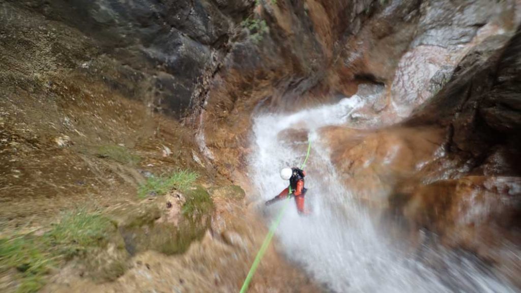 barranquismo torrent de la corba
