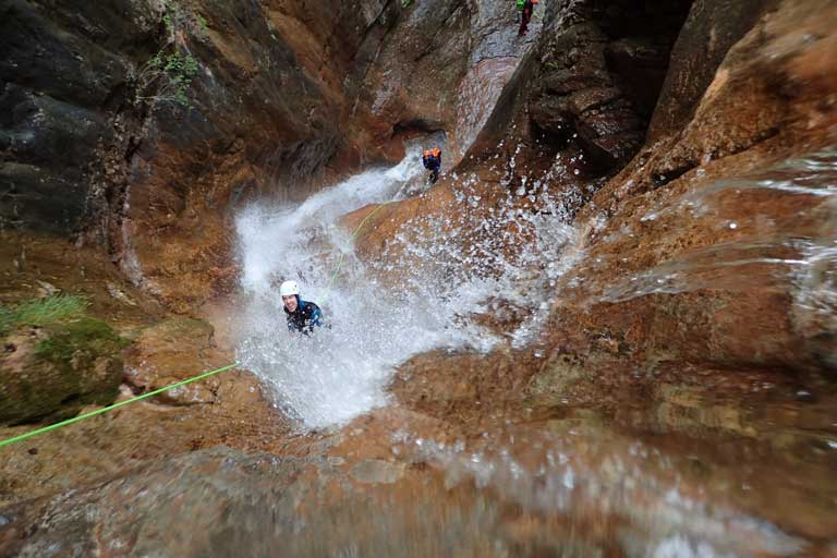 barranquismo torrent de la corba