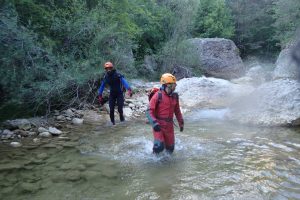 El primer centenar de metros dels Foscos d'Aiguadora